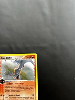 Pokemon Card Aerodactyl 35/110 EX Holon Phantoms Non Holo Near Mint - Image 2