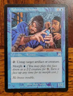 Aphetto Alchemist x1 MTG Onslaught Magic Light Play LP English - Image 1