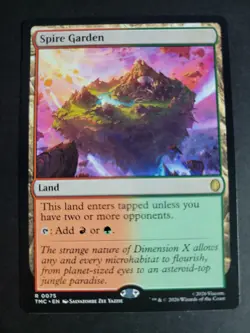 Spire Garden Rare MTG Ninja Turtles Commander - Image 1