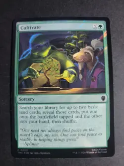 Cultivate (Surge Foil) Common MTG Ninja Turtles Commander - Image 1