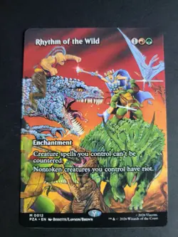 Rhythm of the Wild (Borderless) Mythic MTG Ninja Turtles - Image 1