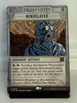 Magic The Gathering Mindslaver Legendary Artifact Thunder Junction Regular - Image 1