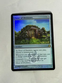 MTG FOIL Prerelease Door of Destinies Morningtide Magic the Gathering - Image 1