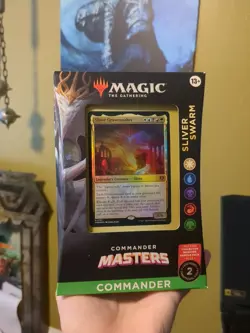Factory Sealed MTG Commander Masters SLIVER SWARM Deck Magic the Gathering - Image 1