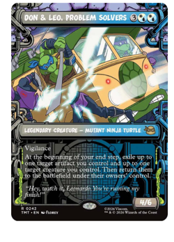 Don & Leo, Problem Solvers - Showcase Teenage Mutant Ninja Turtles MTG - Image 1