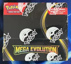 Pokemon 2025 Mega Evolution Base Booster Box Enhanced W Promo TCG Sealed Nm Mint - Image 1