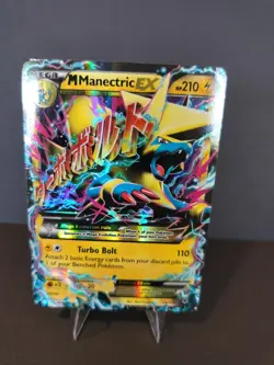 M Manectric EX (120 Secret Rare) 120/119 Pokemon XY - Phantom Forces Holo LP - Image 1