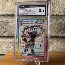 Pokemon TCG Umbreon ex CGC 8.5 Holo Prismatic Evolutions Promo 176 280 HP - Image 1