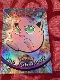 topps Pokemon TV Animation Edition Series 1 Rainbow Holo Foil #39 Jigglypuff - Image 1