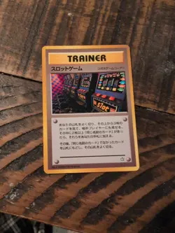 Nintendo Pokemon Banned Slot Machine Arcade Game Promo Trainer Neo Genesis Rare - Image 1