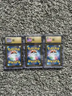 CGC Pristine 10 Mega Attack Rare Pokemon Lot Lucario Dragonite Hawlucha - Image 2