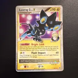 Pokemon Luxray GL Lv.X 109/111 Platinum Rising Rivals Holo Ultra Rare - Image 1