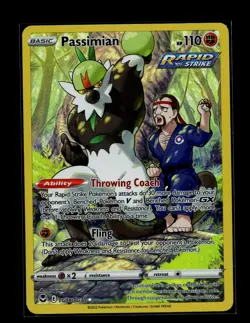 Passimian - Pokemon TCG SW&SH - Silver Tempest TG08/TG30 Ultra Rare NM - Image 1