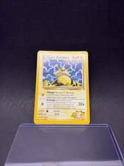 LT. SURGE’S ELECTABUZZ 006/132 GYM HEROES HOLO BASIC POKEMON 70HP - Image 1