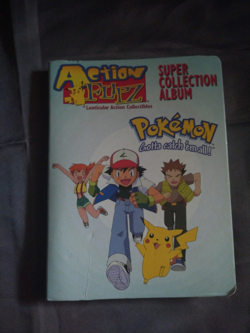 Pokemon Series 1, Sticker Collectible Album Vintage 1999 With 12 Action Flipz - Image 1