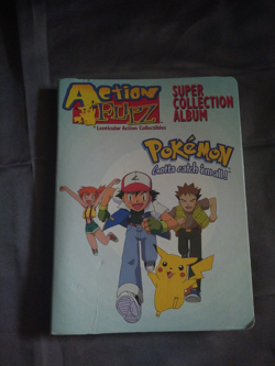 Pokemon Series 1, Sticker Collectible Album Vintage 1999 With 12 Action Flipz - Image 2