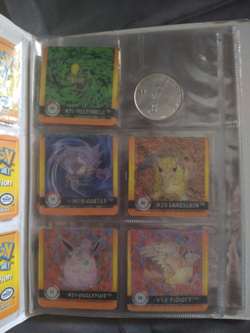 Pokemon Series 1, Sticker Collectible Album Vintage 1999 With 12 Action Flipz - Image 5