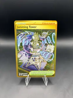 Jamming Tower - Pokemon SV10: Destined Rivals DRI 243/182 Hyper Rare - NM - Image 1