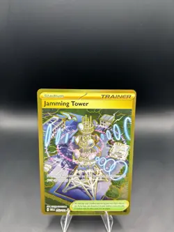 Jamming Tower - Pokemon SV10: Destined Rivals DRI 243/182 Hyper Rare - NM - Image 2