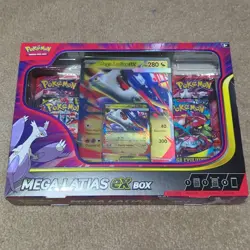 Pokemon TCG Mega Evolution Mega Latias EX Box Sealed Box - Image 1