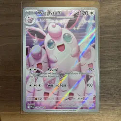 Pokemon Wigglytuff 105/094 Me02: Phantasmal Flames Holo Illustration Rare 120HP - Image 1