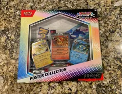 Pokemon TCG Scarlet & Violet Prismatic Evolutions Poster Collection Box - Image 1