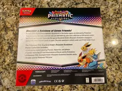 Pokemon TCG Scarlet & Violet Prismatic Evolutions Poster Collection Box - Image 2
