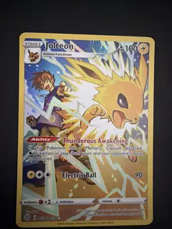 Pokemon TCG Jolteon TG04/TG30 Holo Rare Trainer Gallery Brilliant Stars - Image 1
