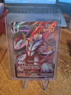 Pokemon Single Strike Urshifu VMAX Ultra Rare Full Art Holo 086/163 330 HP - Image 1