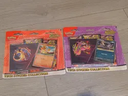 Pokemon TCG Ascended Heros Tech Sticker Collection Set of 2 Brand New - Image 1