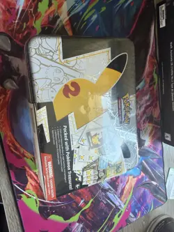 Pokemon Celebrations 25th Anniversary Collector's Chest Lunch Box Tin - Image 1