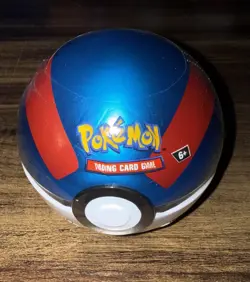 Pokemon TCG Poke Ball Great Ball Tin E25 New Sealed 3 Booster Packs Inside - Image 2