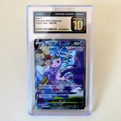 Pokemon TCG – Mew V – Fusion Arts – s8 106 – SR - Japanese CGC Pristine 10 - Image 1