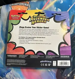 Ascended Heroes - Tech Sticker Collection - Charmander - New & Sealed - Image 2