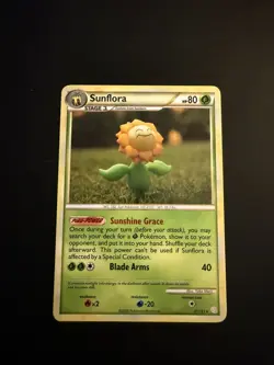 Sunflora 31/123 2010 Pokemon Heartgold & Soulsilver LP - Image 1