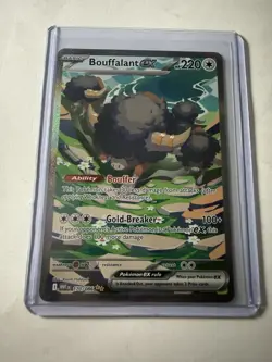 Pokemon TCG Sv: Black Bolt Golett Illustration Rare 122/086 Near Mint US - Image 1
