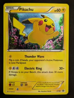 Pikachu (Collector Chest) XY89 XY Promos Holo Pokemon TCG LP - Image 1