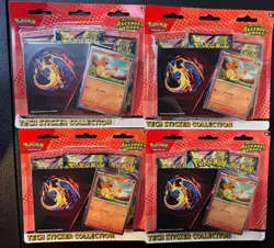 Pokemon TCG Mega Evolution Ascended Heroes Tech Sticker Collection (Lot of 4) - Image 1