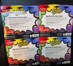 Pokemon TCG Mega Evolution Ascended Heroes Tech Sticker Collection (Lot of 4) - Image 2