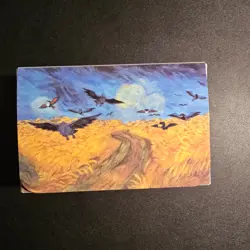 Pokemon x Van Gogh Museum Corviknight Wheatfield With Crows Double Deck Box - Image 1