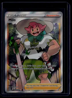 Pokemon TCG SWSH02: Rebel Clash #190/192 Milo (Full Art) - Image 1