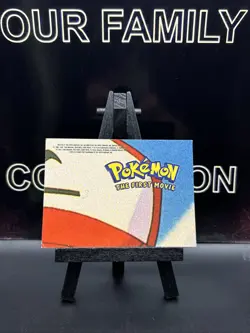 Pokemon Topps Blue Label 1999 Movie Sticker Puzzle Sheet Lapras Snorlax MP - Image 4