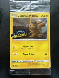 Pokemon 2019 Black Star Promo SM190 DVD Stamped Holo Detective Pikachu Sealed - Image 1