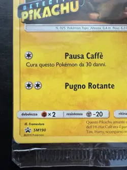 Pokemon 2019 Black Star Promo SM190 DVD Stamped Holo Detective Pikachu Sealed - Image 5