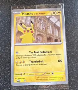 Pokemon x National History Museum: Pikachu At The Museum Promo Sealed x 3 - Image 1