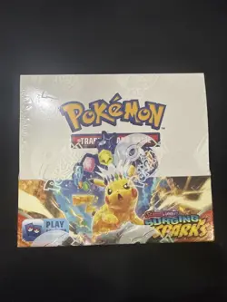 Pokemon TCG S & V Surging Sparks Booster Display Box 36 Packs FREE SHIPPING - Image 1