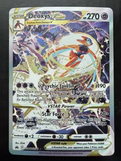 Pokemon Deoxys VSTAR GG46/GG70 Crown Zenith: Galarian Gallery Holo (NM) - Image 1
