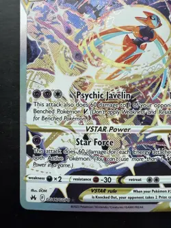 Pokemon Deoxys VSTAR GG46/GG70 Crown Zenith: Galarian Gallery Holo (NM) - Image 4