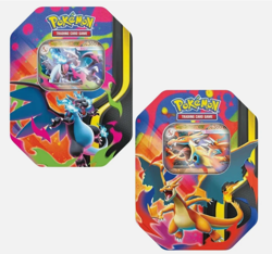 Pokemon TCG: Mega Charizard ex Tin x 2 (X+Y) English New & Sealed PRESALE 20/02 - Image 1