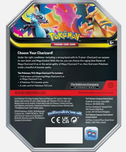 Pokemon TCG: Mega Charizard ex Tin x 2 (X+Y) English New & Sealed PRESALE 20/02 - Image 2
